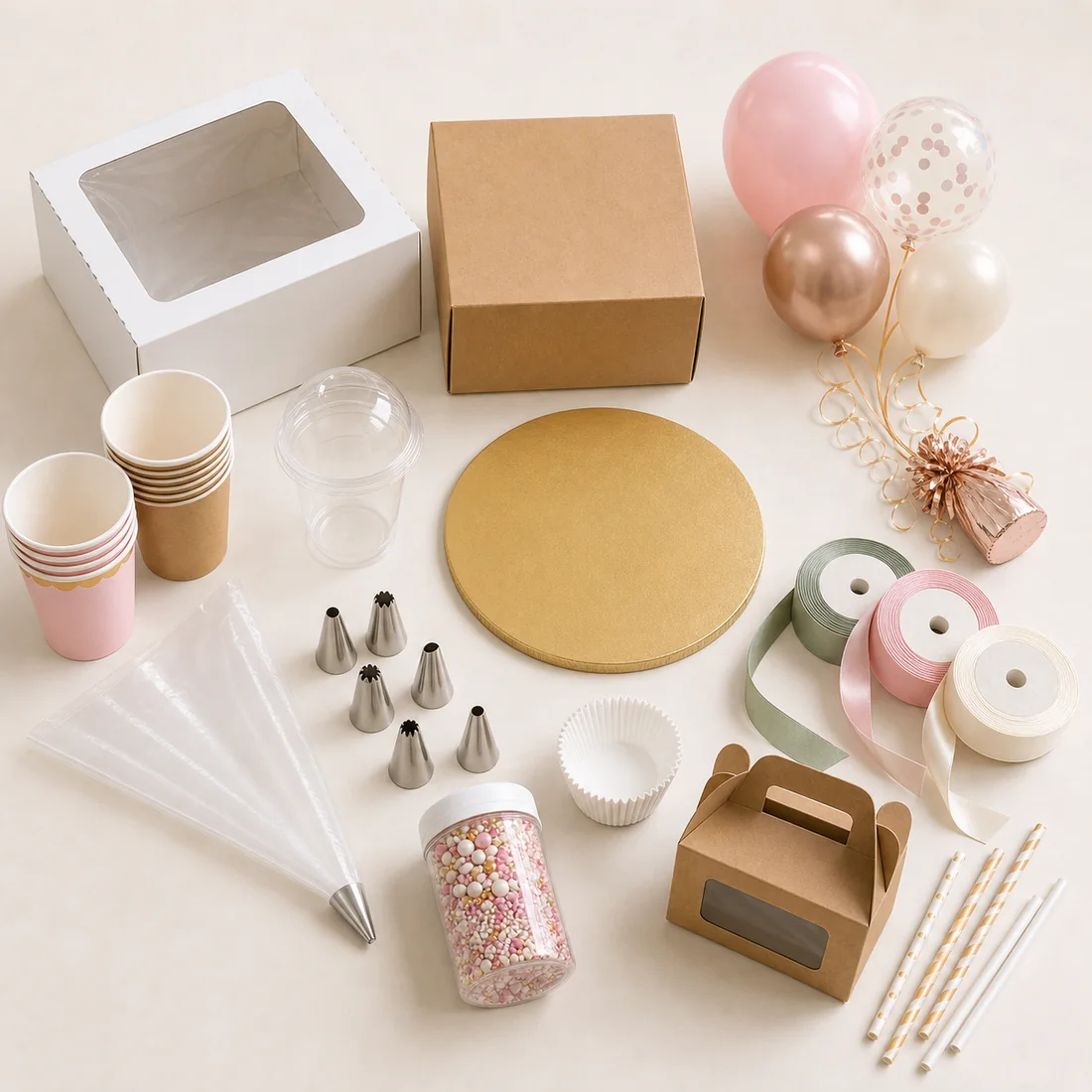CreamBliss baking, packaging, tools, gifting, and celebration product categories